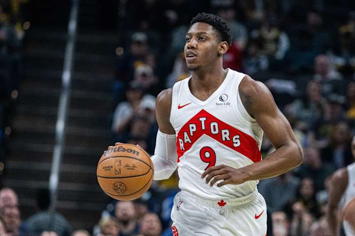 Former Duke basketball guard RJ Barrett